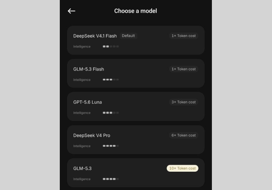 В настройках можно заменить “мозги” ИИ-агента. Заметил, что даже на самых дорогих моделях, агенты часто отвечают белиберду